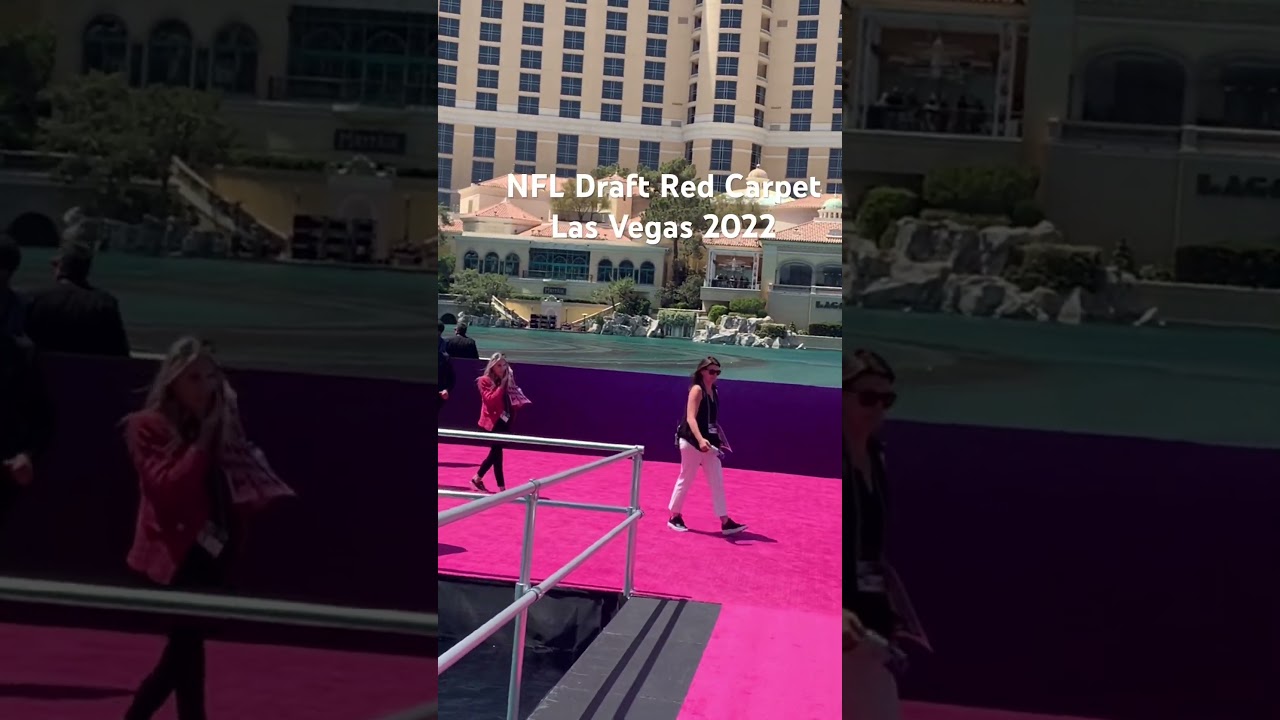 nfl draft red carpet las vegas b