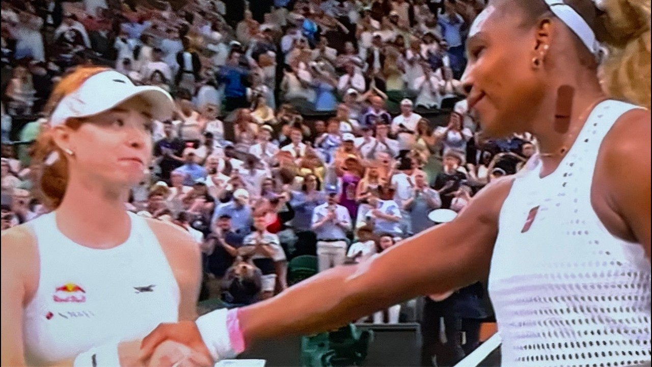 44 YO Serena Williams In Wimbledon 2026 vs 20 YO Maya Joint But Serena Lost In 3rd Set 2 44 yo serena williams in wimbled