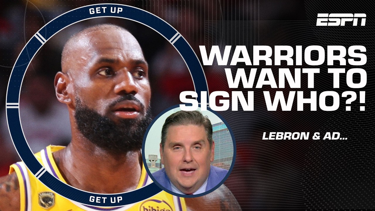 Are the Warriors TARGETING LeBron James? 👀 'They INTEND to!' - Windy | Get Up 1 are the warriors targeting lebro