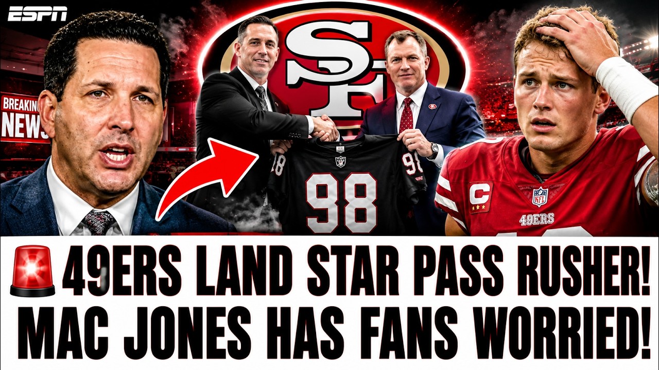 đ¨ MASSIVE DEAL! 49ERS LAND STAR PASS RUSHER FROM RAIDERS? MAC JONES STUNS FANS! 1 massive deal 49ers land star pa