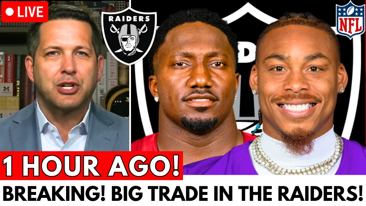 MASSIVE TRADE! RAIDERS SIGNING 2 WIDE RECEIVERS TO FORM THE SCARIEST OFFENSE IN NFL! RAIDERS NEWS 1 massive trade raiders signing 2