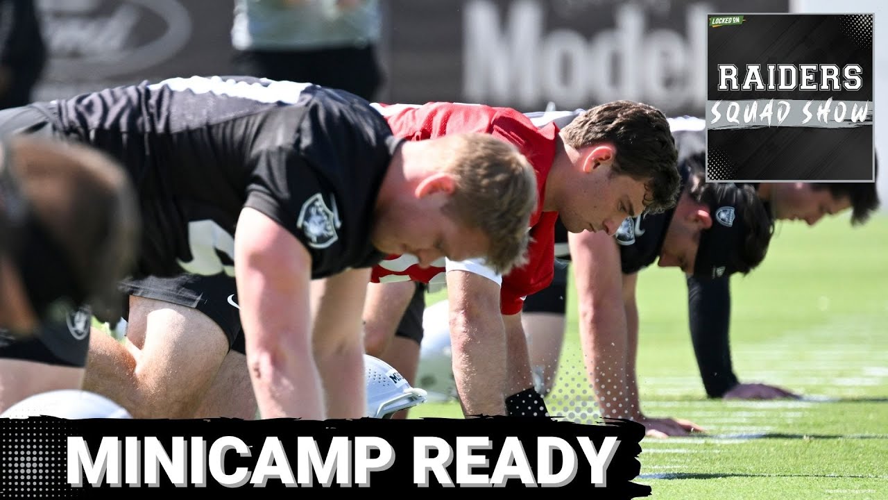 RAIDERS SQUAD SHOW: Las Vegas RAIDERS mandatory MINICAMP set to begin | CROSBY trade rumors RETURN 1 raiders squad show las vegas rai