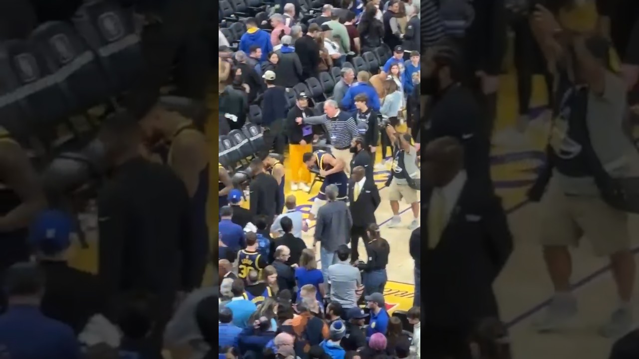 steph curry rips his jersey afte