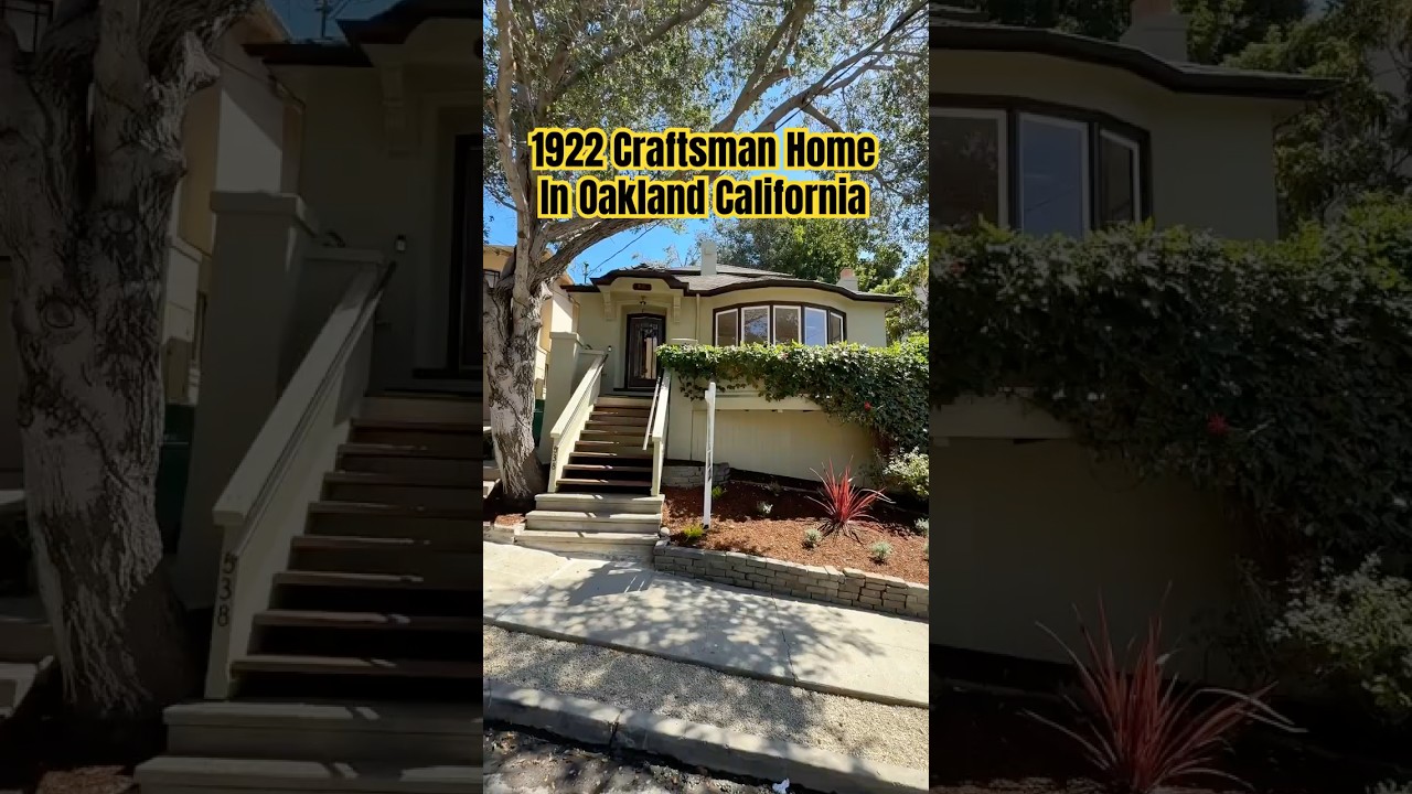 1922 Built Craftsman Home In Oakland California #hometour #oakland #bayarearealestate #lakeshore 2 1922 built craftsman home in oak