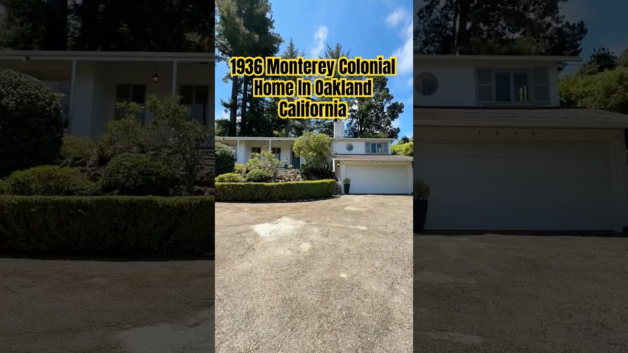 1936 Built Monterey Colonial Home In Oakland California #oakland #hometour #bayarearealestate 2 1936 built monterey colonial hom
