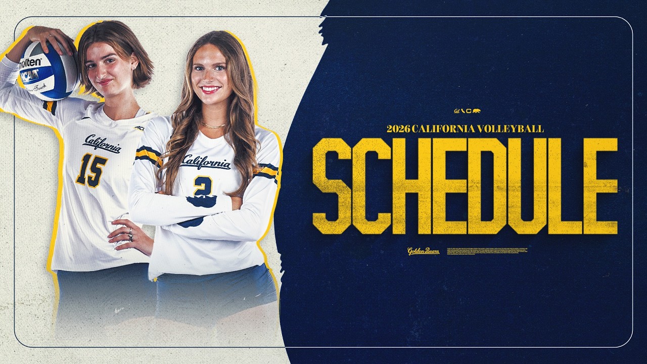 2026 Cal Volleyball Schedule Release 2 2026 cal volleyball schedule rel