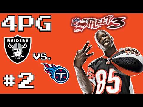 4PG: NFL Street 3 #2: Las Vegas Raiders vs. Tennessee Titans 1 4pg nfl street 3 2 las vegas rai