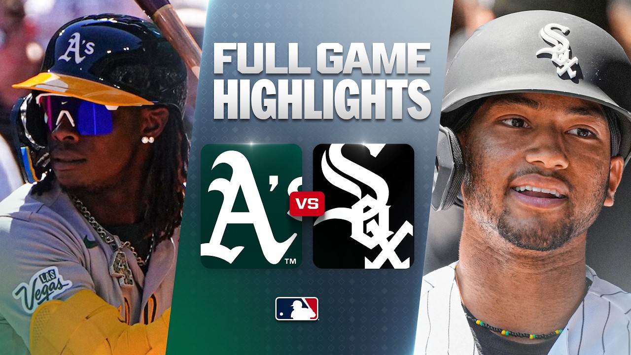 ATHLETICS vs. WHITE SOX: Official Full Game Highlights (July 12) | 2026 MLB Season 2 athletics vs white sox official