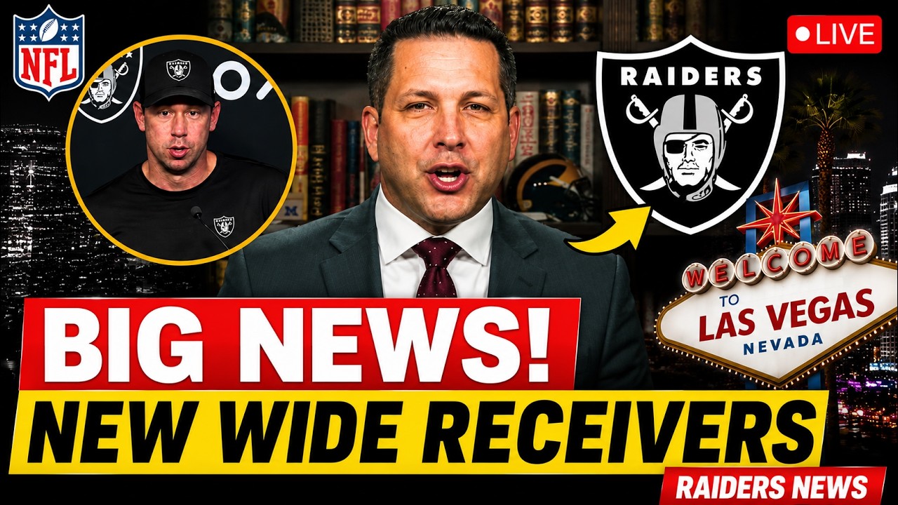 🚨 BIG RAIDERS NEWS! New Wide Receivers Could Be Headed to Las Vegas — HUGE Signing Incoming?! 🔥 1 big raiders news new wide recei