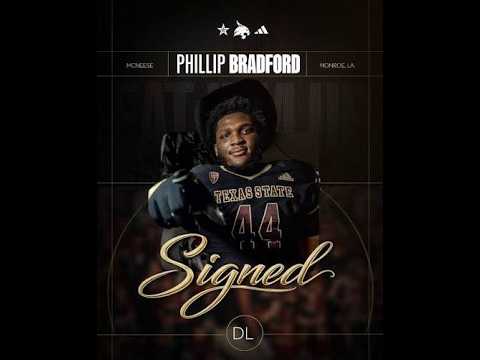 Bill Carroll's Underrated Player List 2027 NFL Draft DE Phillip Bradford TX State&RB Lendon Phillips 1 bill carrolls underrated player