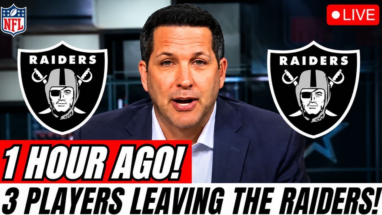 đ¨ BREAKING NEWS! RAIDERS LOSING 3 STAR PLAYERS! SEE WHO THEY ARE! RAIDERS NEWS 1 breaking news raiders losing 3
