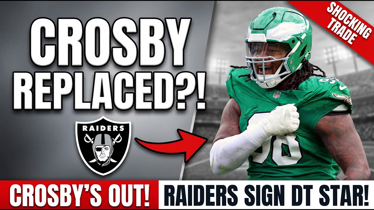 BREAKING NEWS: Raiders Replace Maxx Crosby With Generational DT Star! 1 breaking news raiders replace ma