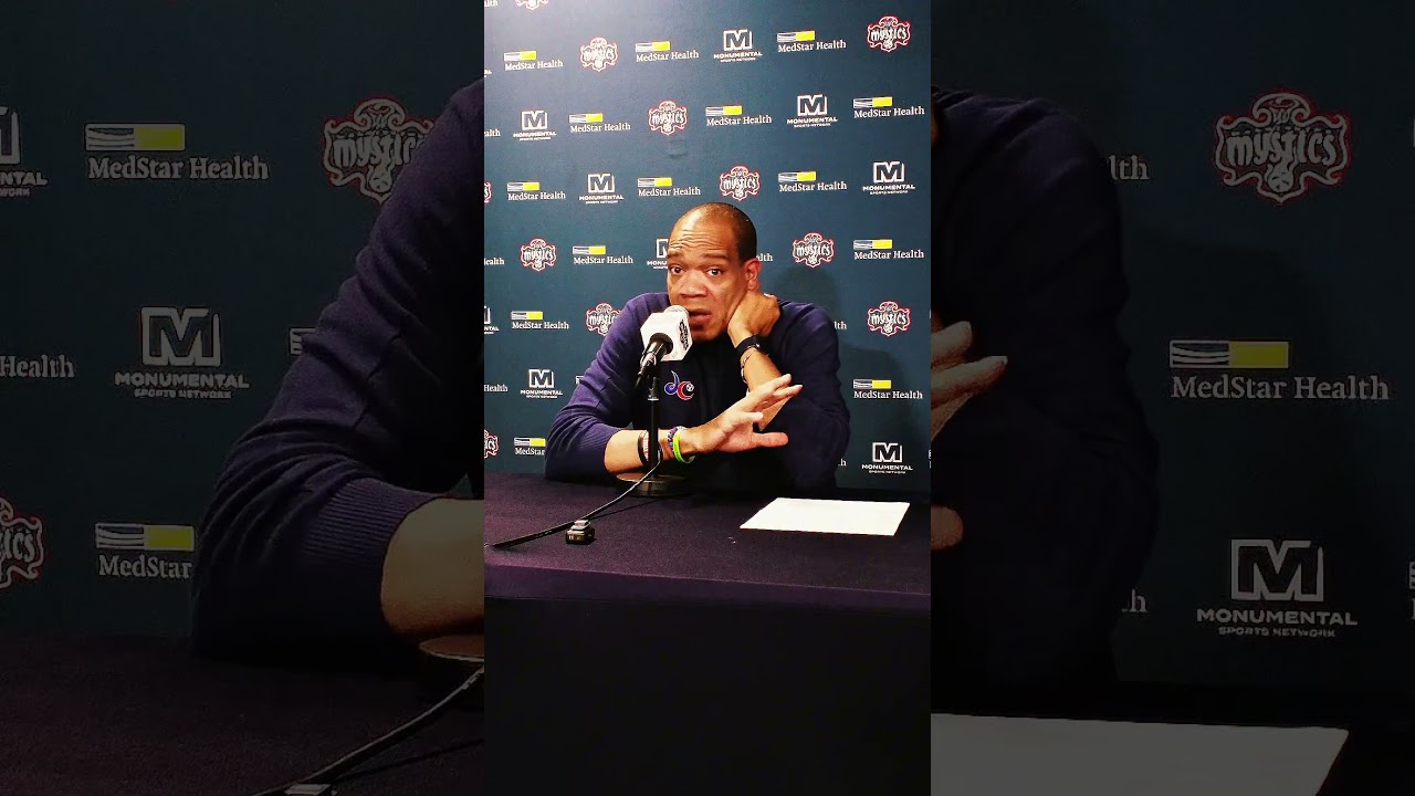 coach sydney johnson reacts afte