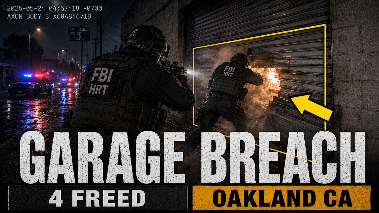 FBI Frees Family of 4 From Oakland Garage — One Detail a Mail Carrier Noticed 1 fbi frees family of 4 from oakla