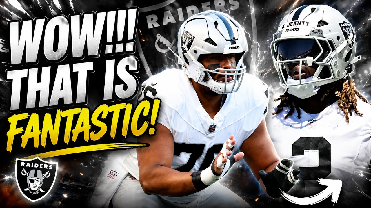 huge news raiders offensive line