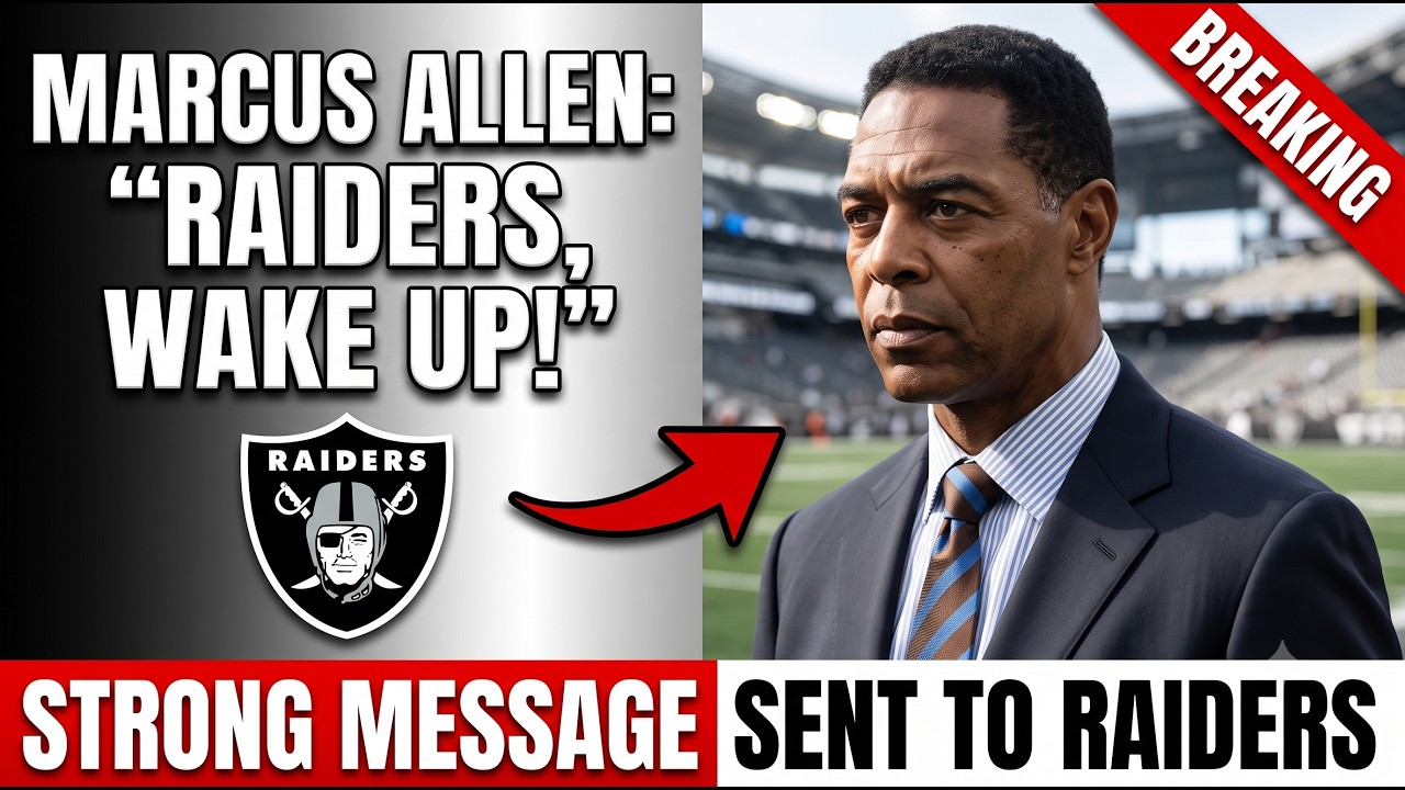 JUST NOW: Marcus Allen Sends Strong Message to Raiders! 1 just now marcus allen sends stro