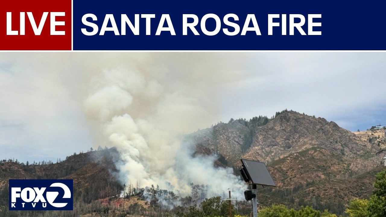 LIVE: Ledson Fire burns in Sonoma County, evacuations Santa Rosa | KTVU 2 live ledson fire burns in sonoma