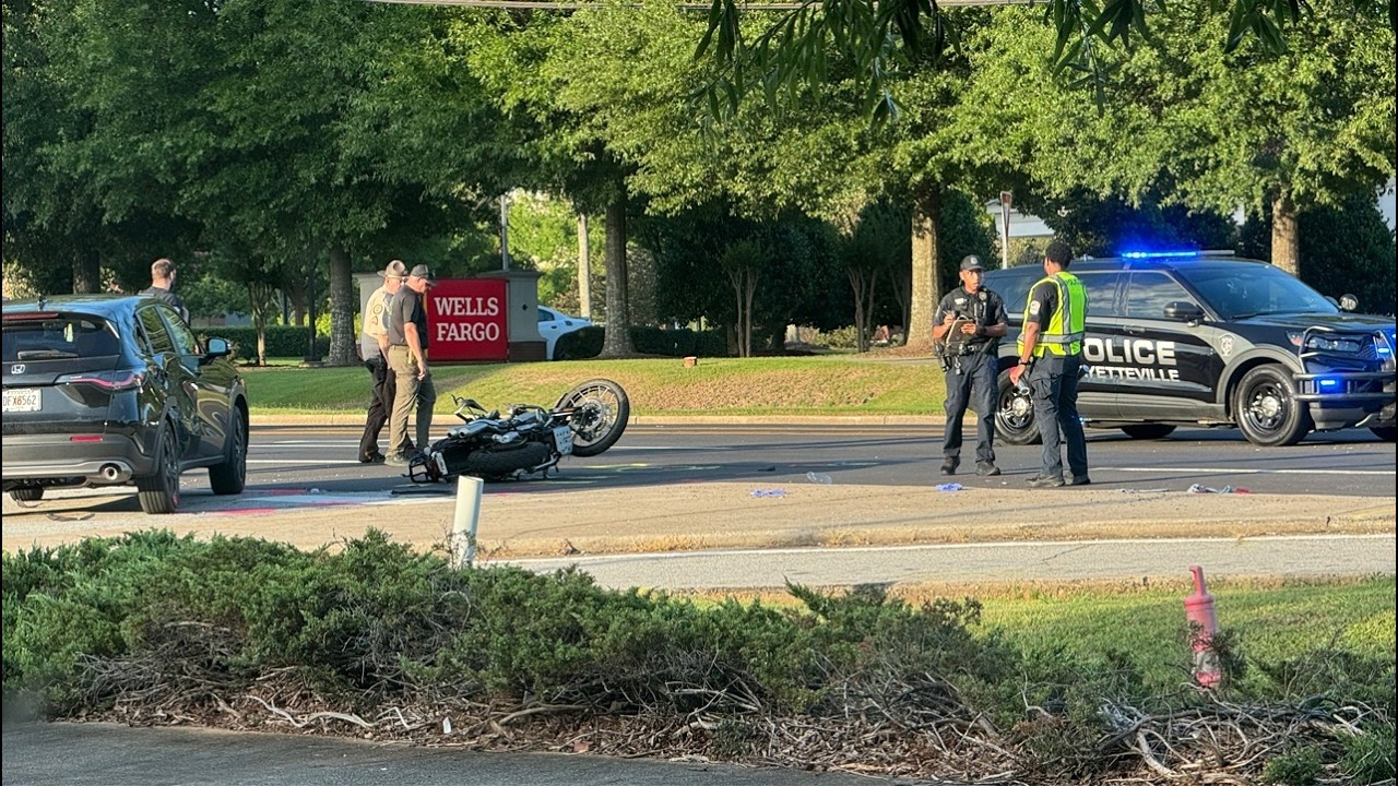 Motorcycle Accident At Kroger’s Gas Station Entrance Hwy 85 Fayetteville GA 2 motorcycle accident at krogers g
