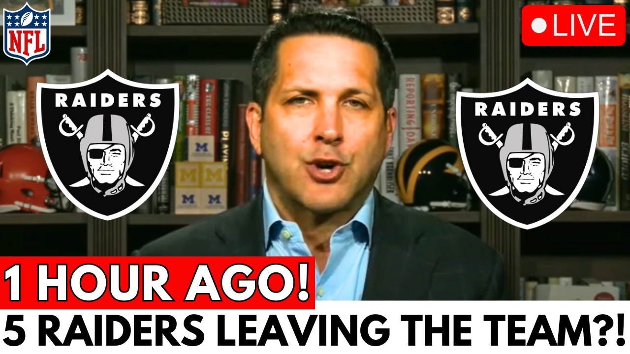NFL BOMBSHELL! 5 Las Vegas Raiders Players Say Goodbye Before Training Camp?! RAIDERS NEWS 1 nfl bombshell 5 las vegas raider