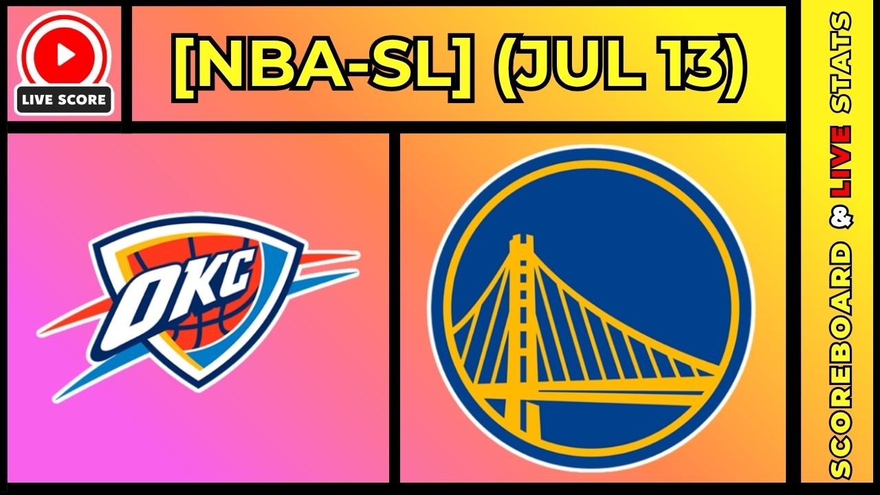 🔴 Oklahoma City Thunder vs Golden State Warriors | NBA Summer League July 13, 2026 Live SCOREBOARD 1 oklahoma city thunder vs golden 2