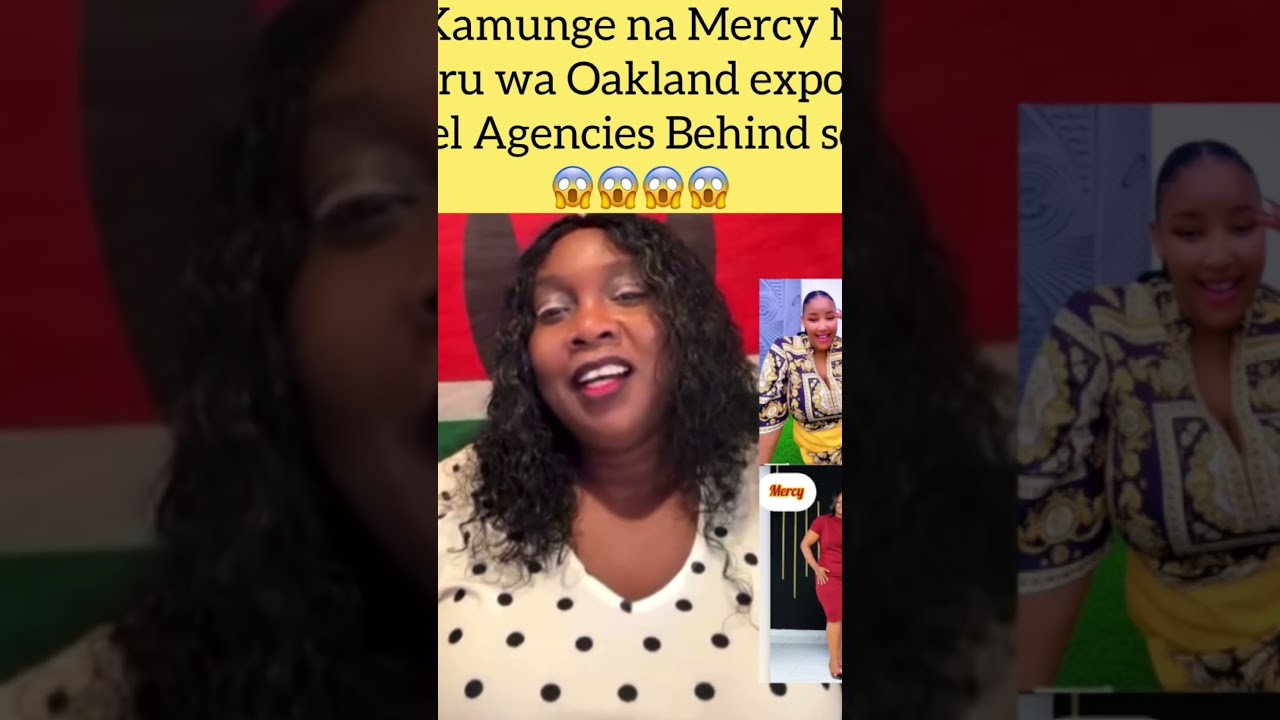 Rish Kamunge na Mercy Maina Kwanikwo ni Shiru wa Oakland thutha wa Travel Agency ciao ku reportwođ± 2 rish kamunge na mercy maina kwan