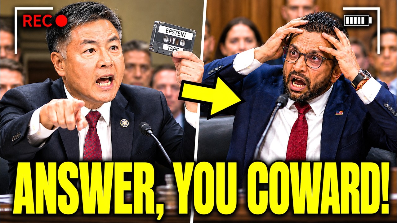 Ted Lieu CRUSHES Kash Patel in Just 67 Seconds With Explosive Epstein Tape 1 ted lieu crushes kash patel in j
