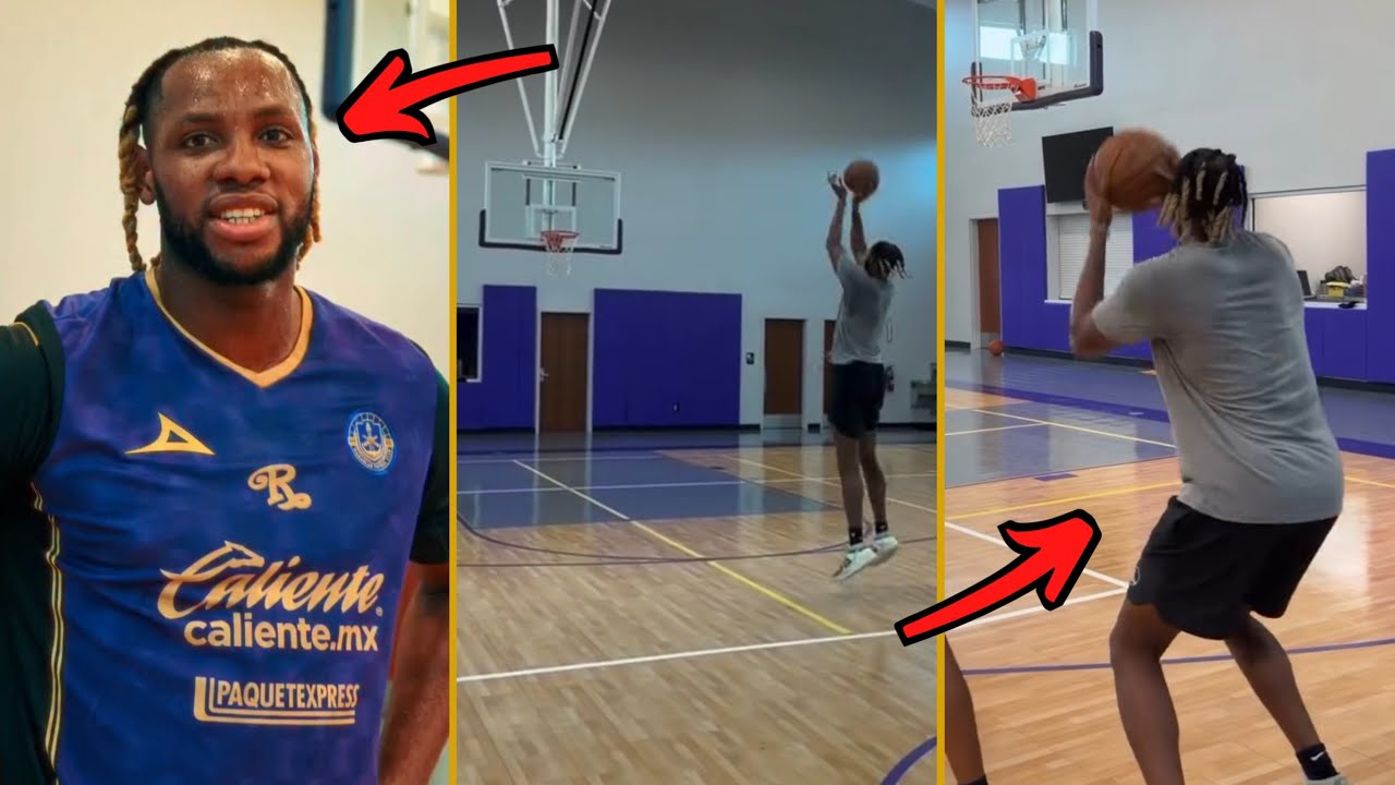 Warriors Center Charles Bassey INTENSE OFFSEASON WORKOUT! Shooting, Footwork & Stamina GOLDEN STATE 1 warriors center charles bassey i