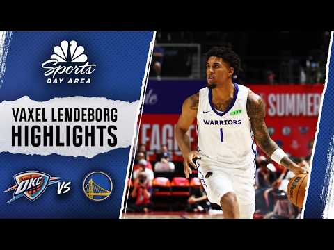 Yaxel Lendeborg highlights: Watch Warriors rookie's 14-point game vs. Thunder | NBC Sports Bay Area 1 yaxel lendeborg highlights watch