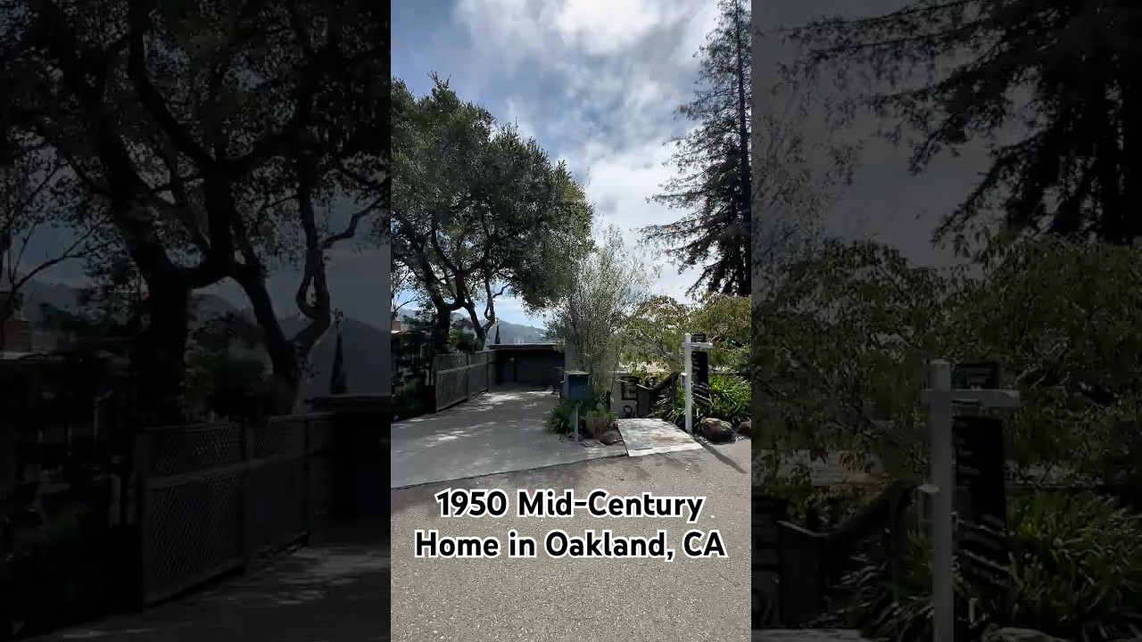 1950 mid century home in oakland