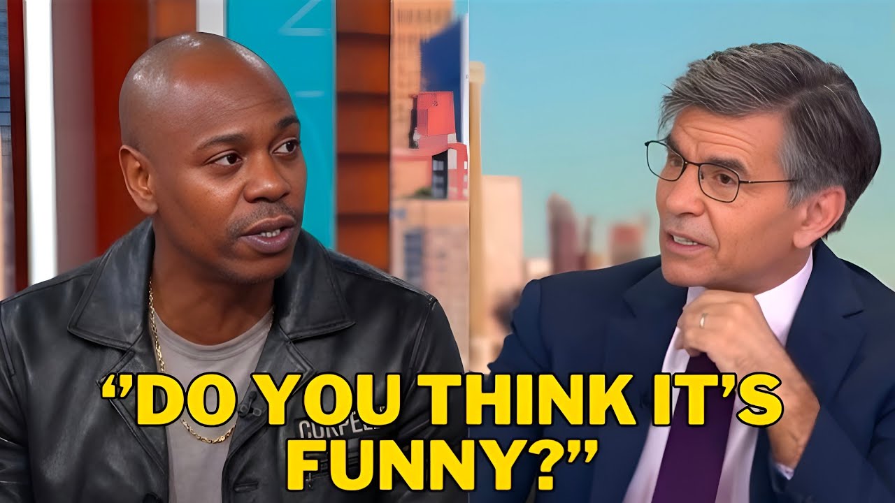 Dave Chappelle SHUTS DOWN George Stephanopoulos LIVE On Good Morning America After Brutal Clash 2 dave chappelle shuts down george