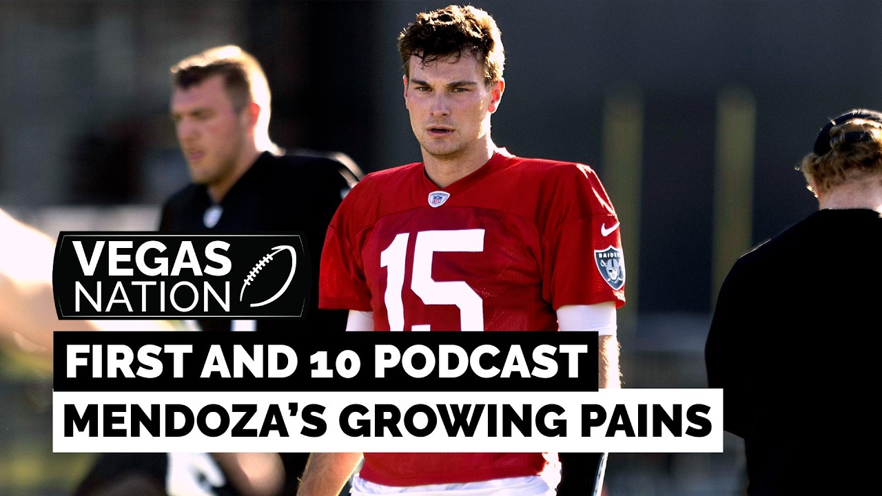 FIRST AND 10 PODCAST: Fernando Mendoza's Growing Pains 1 first and 10 podcast fernando me