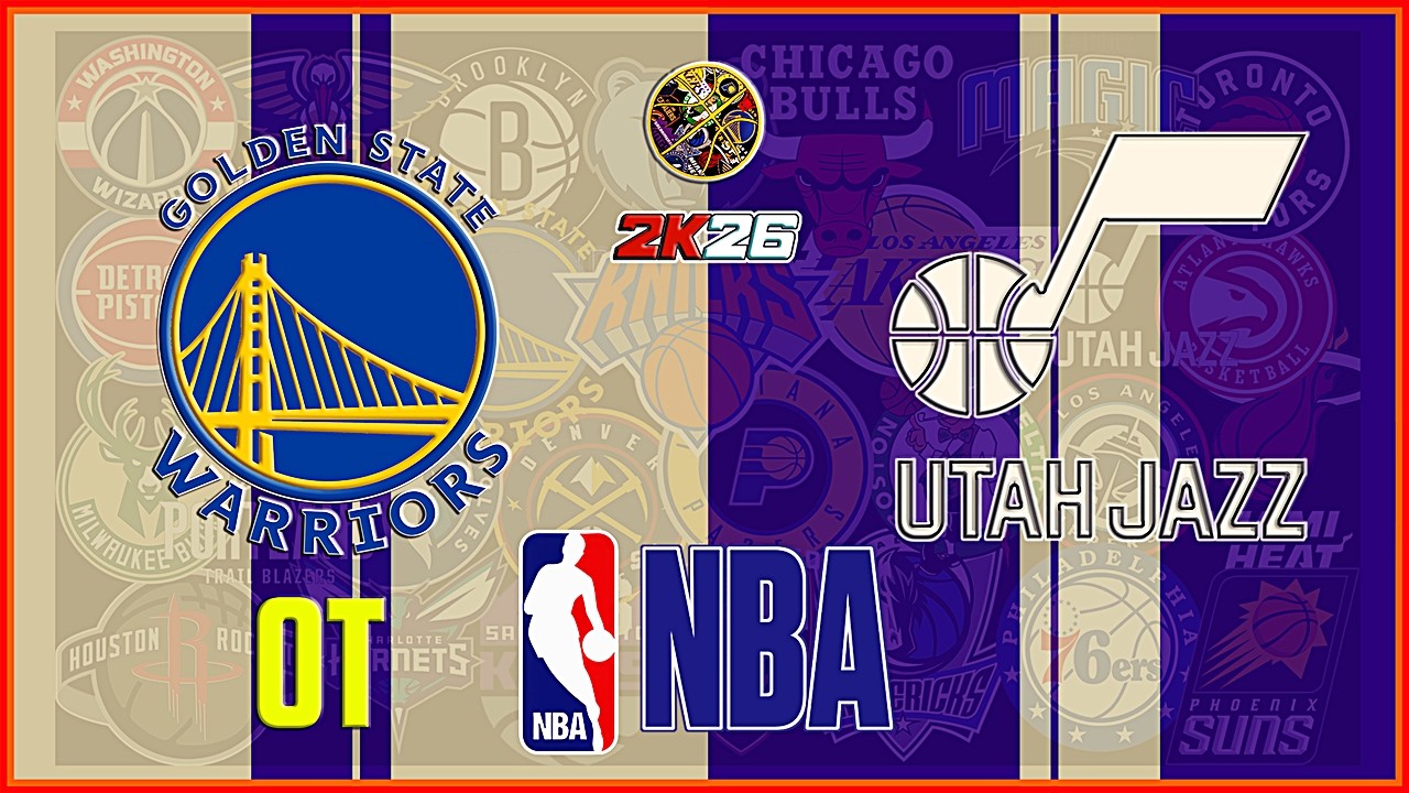 Golden State WARRIORS vs Utah JAZZ | OVERTIME | AUG 15, 2026 | NBA 2K26 Simulation | 1 golden state warriors vs utah ja