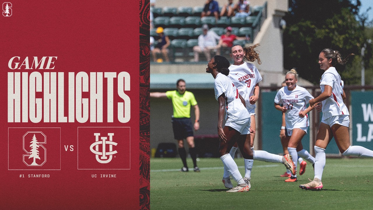 Highlights: No. 1 Stanford Women's Soccer vs. UC Irvine (08/23/26) 2 highlights no 1 stanford womens 1