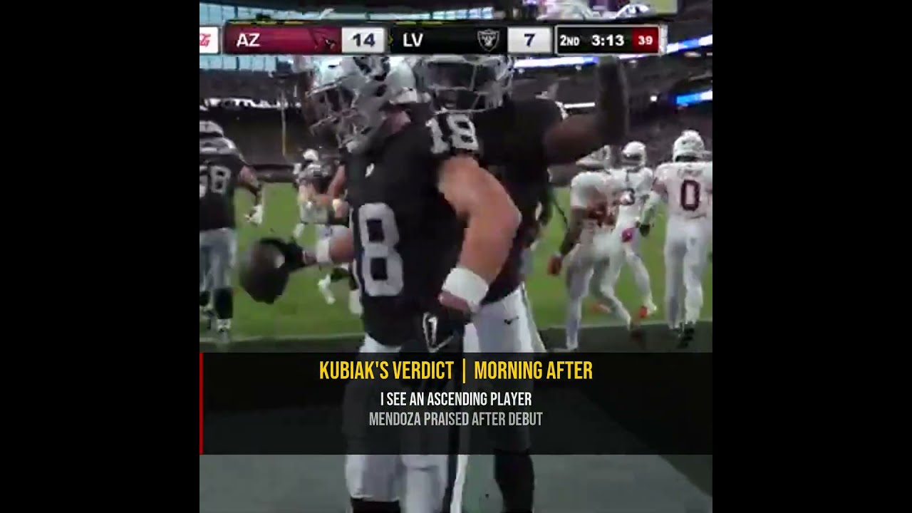 Kubiak Calls Mendoza 'Ascending' After Preseason Debut | Raiders Morning Report | RNIN EP028 1 kubiak calls mendoza ascending a