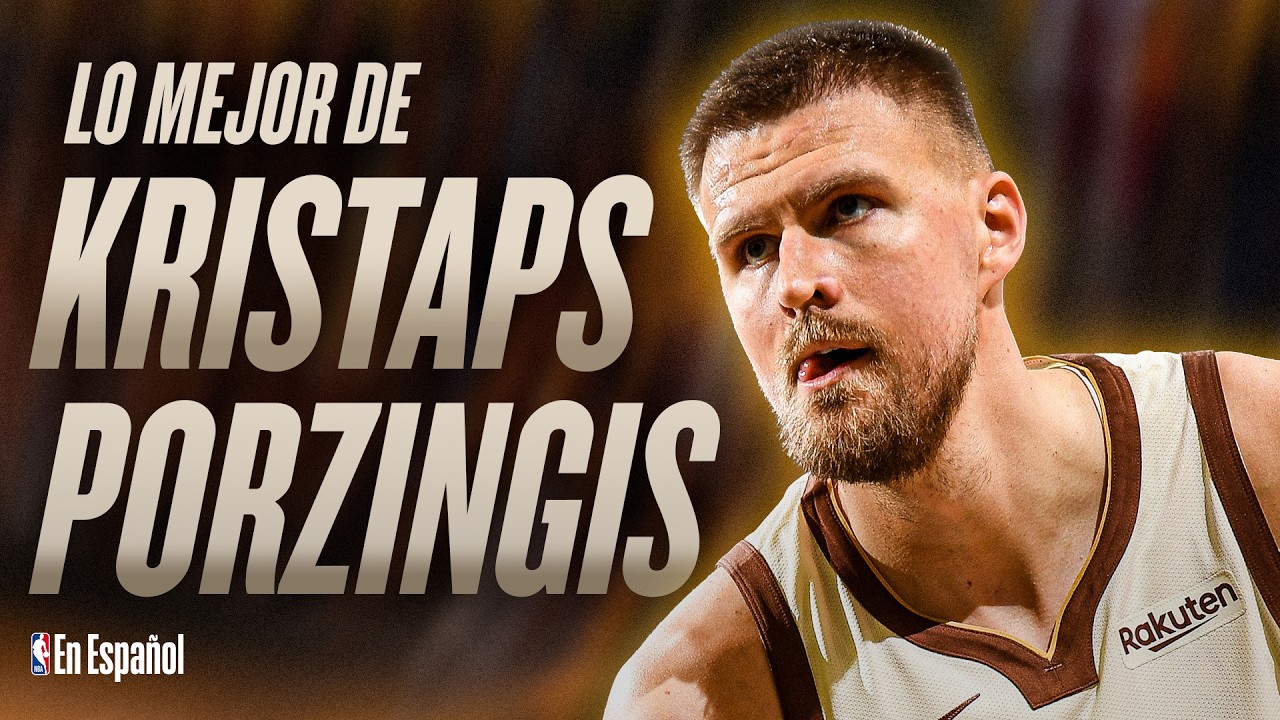 ¡Las MEJORES jugadas de Kristaps Porziņģis con los GOLDEN STATE WARRIORS! 2 las mejores jugadas de kristaps