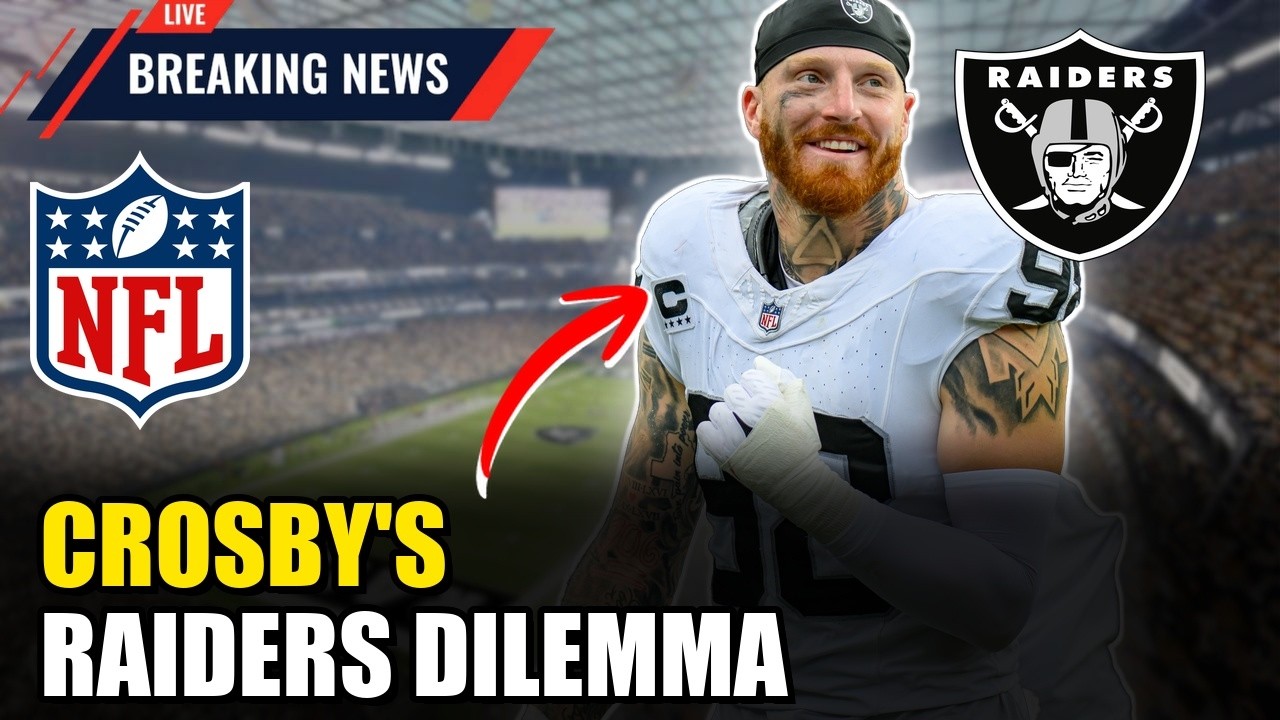 Maxx Crosby's Shocking Raiders Mentorship Amidst Uncertainty! 1 maxx crosbys shocking raiders me