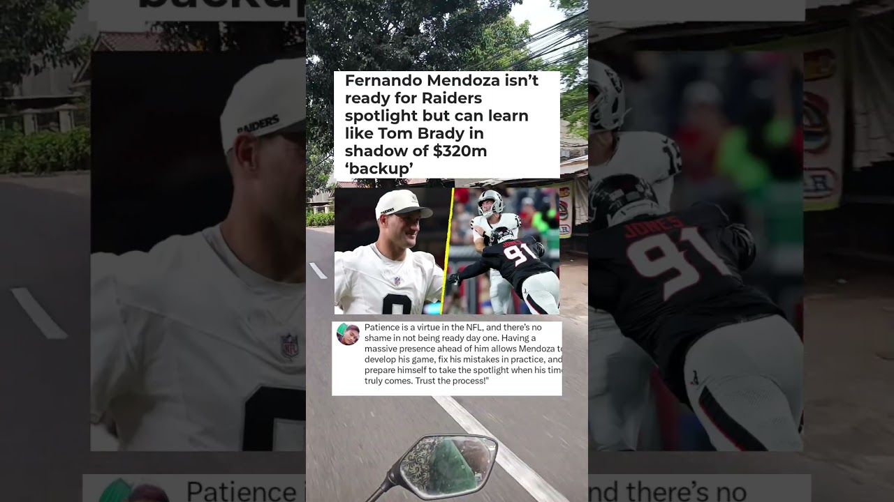 Raiders spotlight but can learn like Tom Brady in shadow#sports#news 1 raiders spotlight but can learn