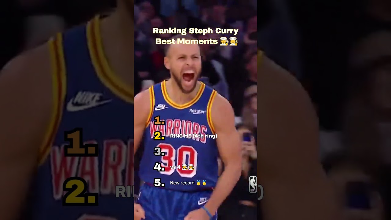 Ranking Steph Curry Best Moments #stephcurry # #nba #nbahighlights #warriors #goldenstatewarriors 2 ranking steph curry best moments