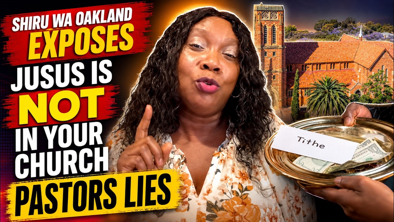 shiru wa oakland exposes jusus i