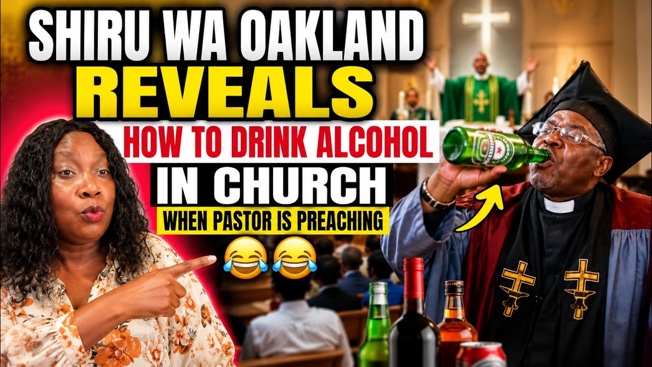 Shiru Wa Oakland Reveals How to Drink Alcohol in Church When Pastor is Preaching 😂😂 |Tea HQ 1 shiru wa oakland reveals how to