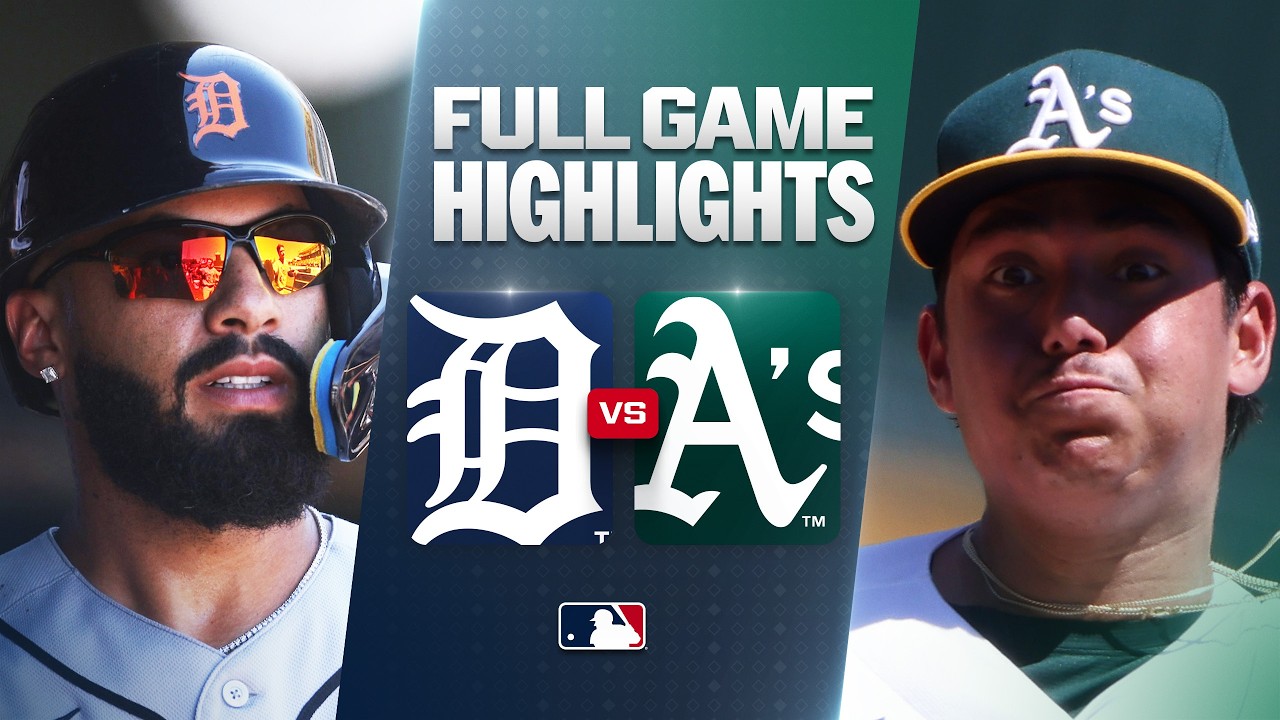 TIGERS vs. ATHLETICS: Official Full Game Highlights (August 2) | 2026 MLB Season 2 tigers vs athletics official ful
