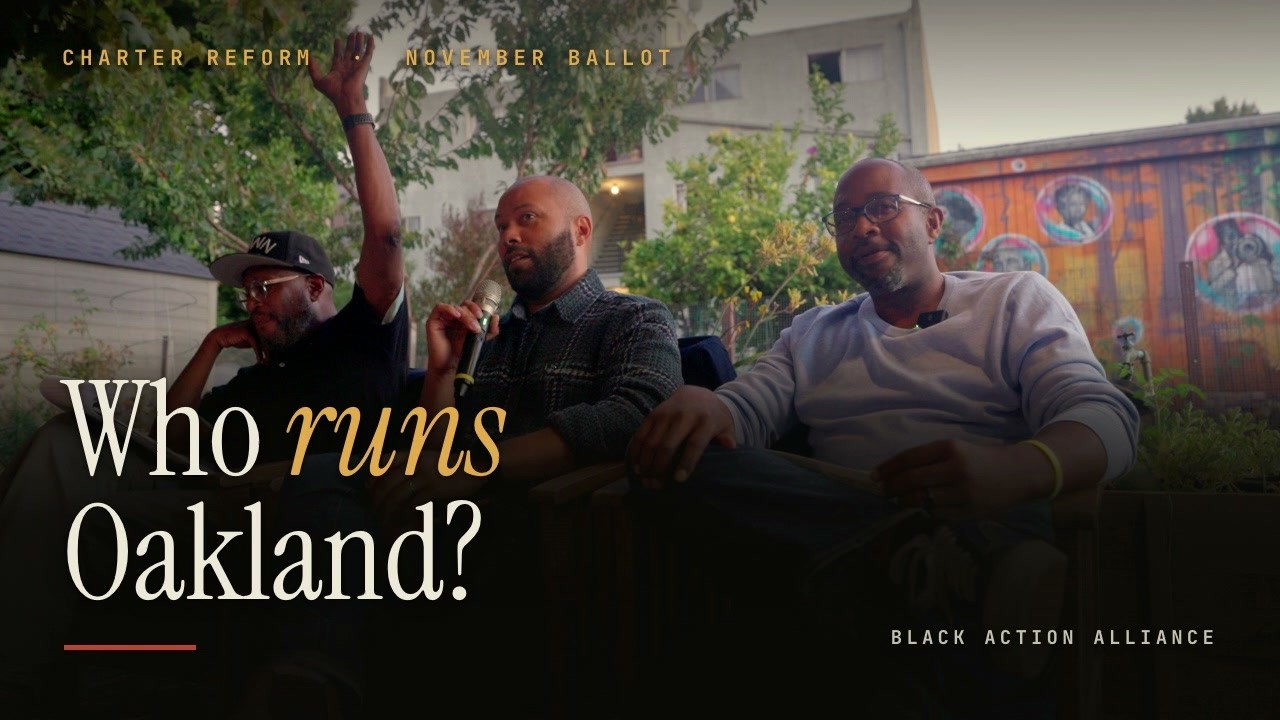 Who Runs Oakland? Discussion on the Strong Mayor Measure with Loren Taylor and Warren Logan 1 who runs oakland discussion on t