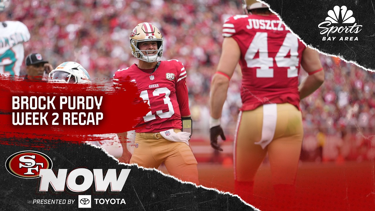 49ers now recapping brock purdys performance in san franciscos week 2 win over dolphins nbcsba