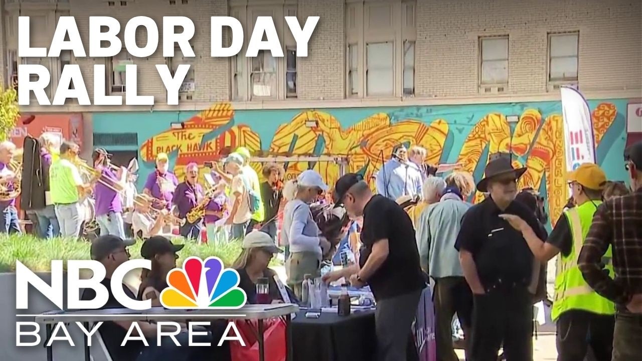 federal workers hold labor day r