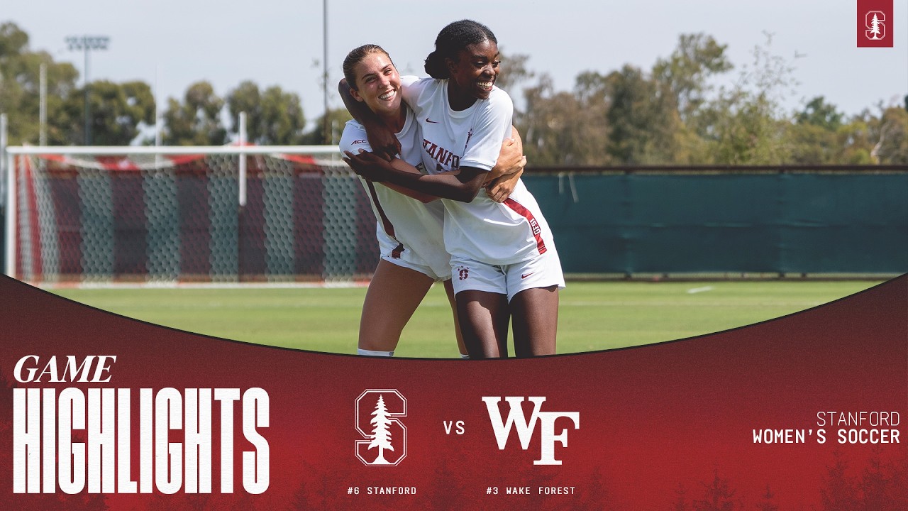 highlights 6 stanford womens soccer vs 3 wake forest