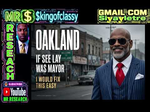 IF SEE LAY TRAY WAS MAYOR OF OAKLAND CALIFORNIA I WOULD FIX CRIME EASY #BAY #OAKLAND #california 1 if see lay tray was mayor of oak