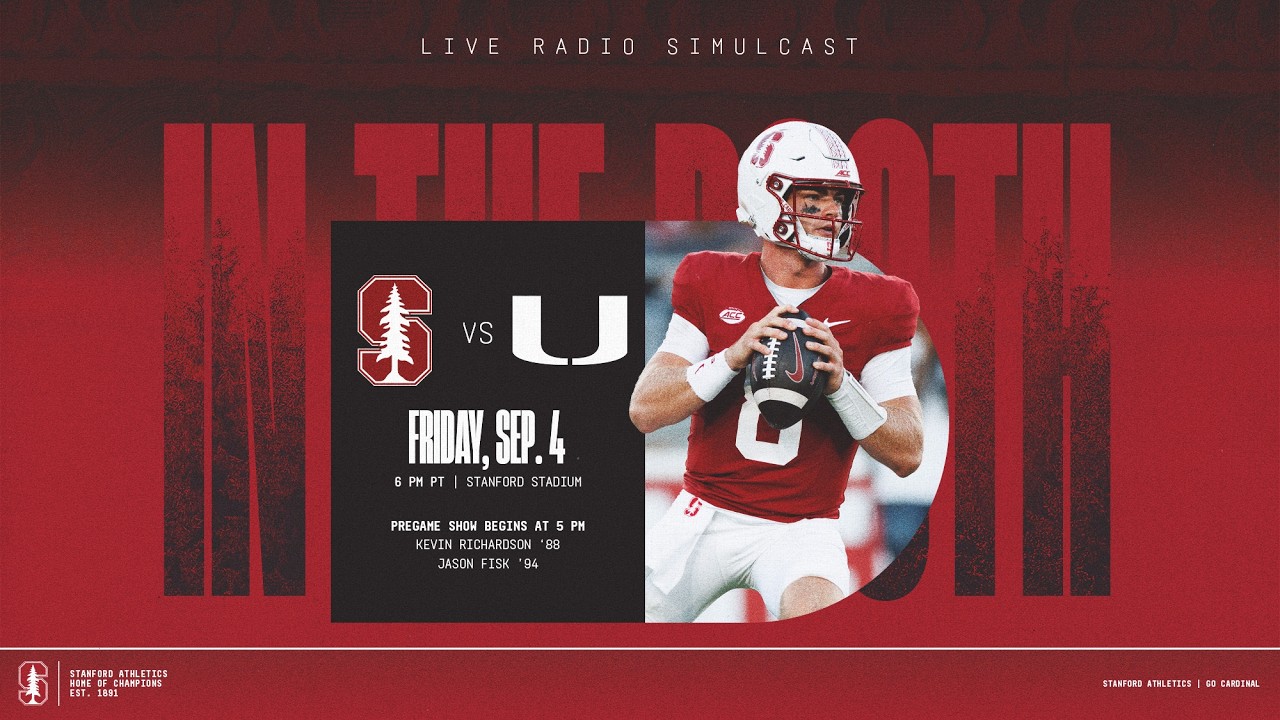 in the booth stanford football r