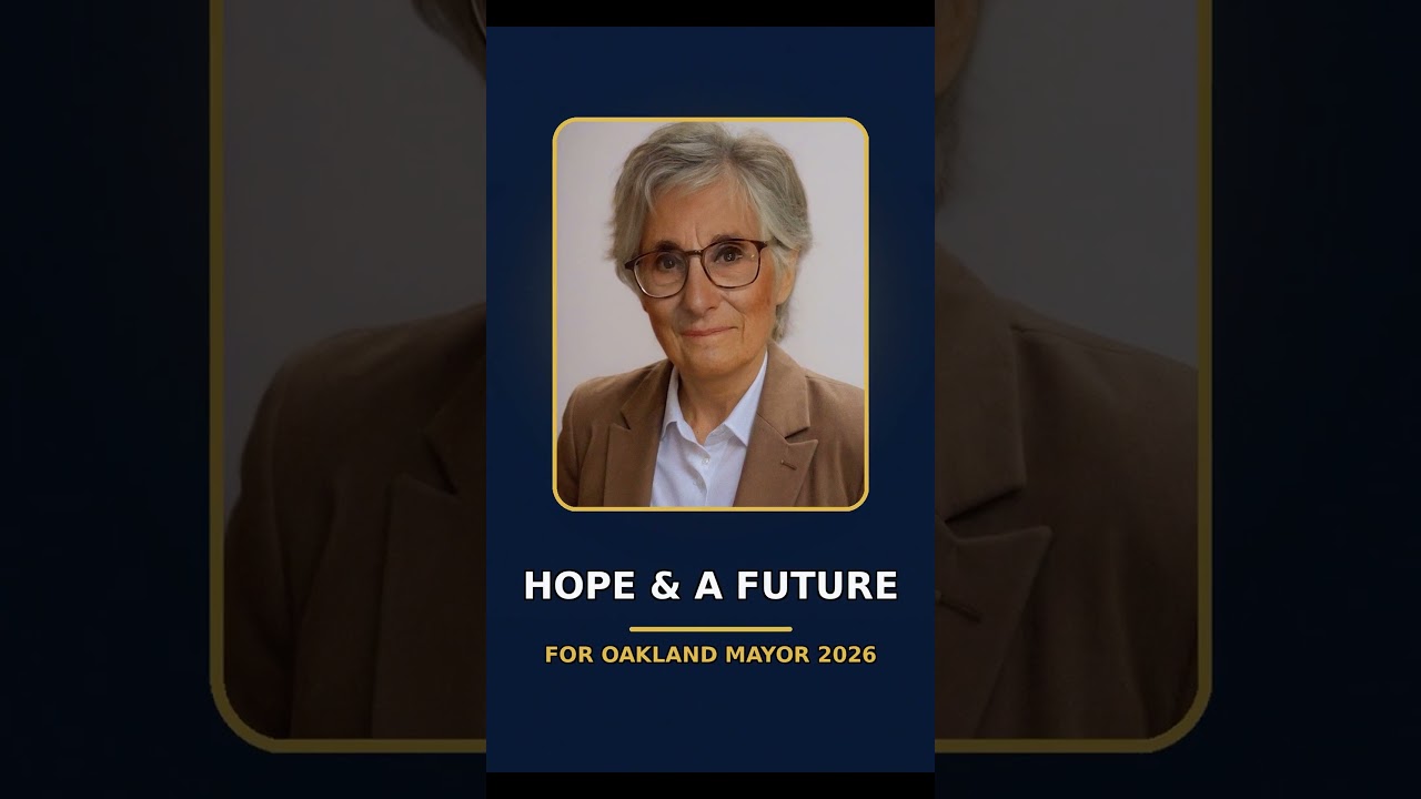 Mindy Pechenuk for Oakland Mayor 2026 "There is Hope For Oakland" 1 mindy pechenuk for oakland mayor 2