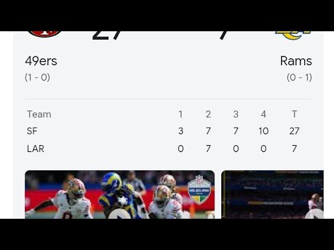 nfl 49ers defense to much for th