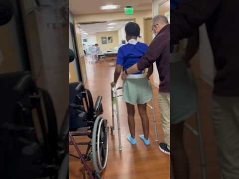 Oakland woman relearns to walk and speak after near-fatal crash involving kid drivers 1 oakland woman relearns to walk a